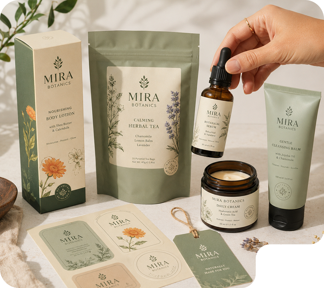 Packaging & Label Design