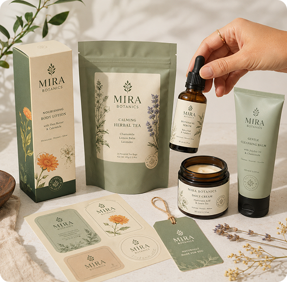 Packaging & Label Design
