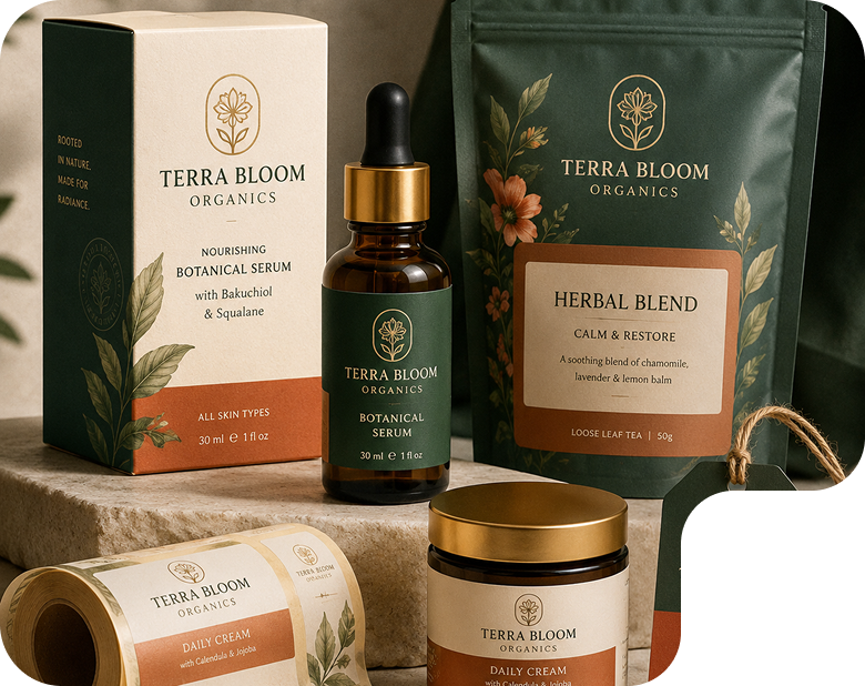 Packaging & Label Design