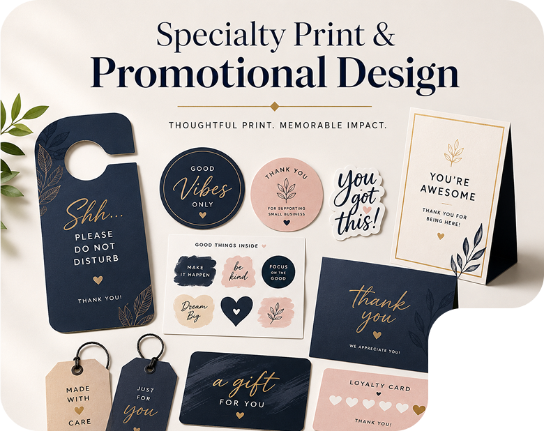 Specialty Print & Promotional Design